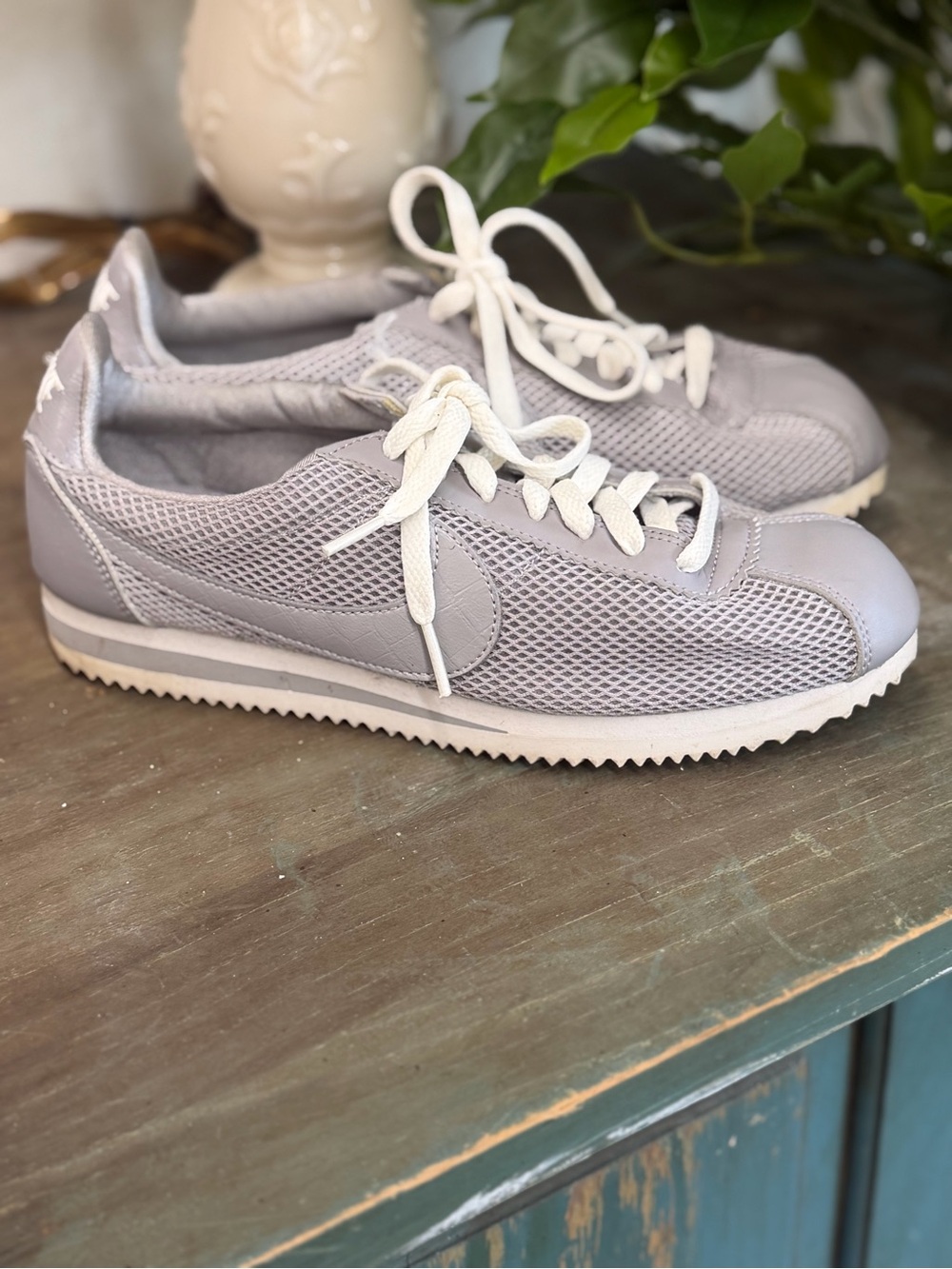Nike Cortez vintage retro Women's Classic Mesh Lace up size 9
